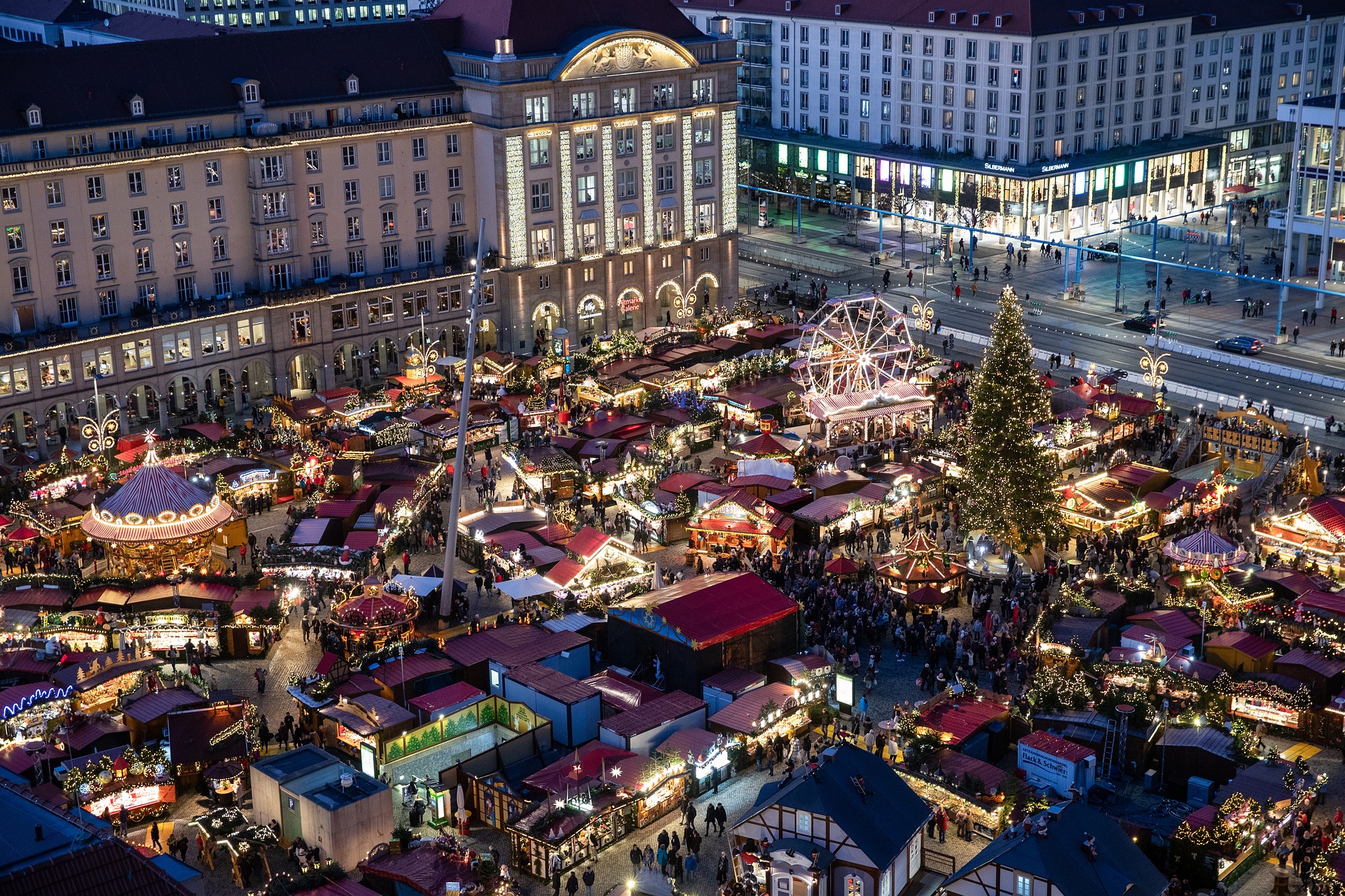 Дрезден на Рождество